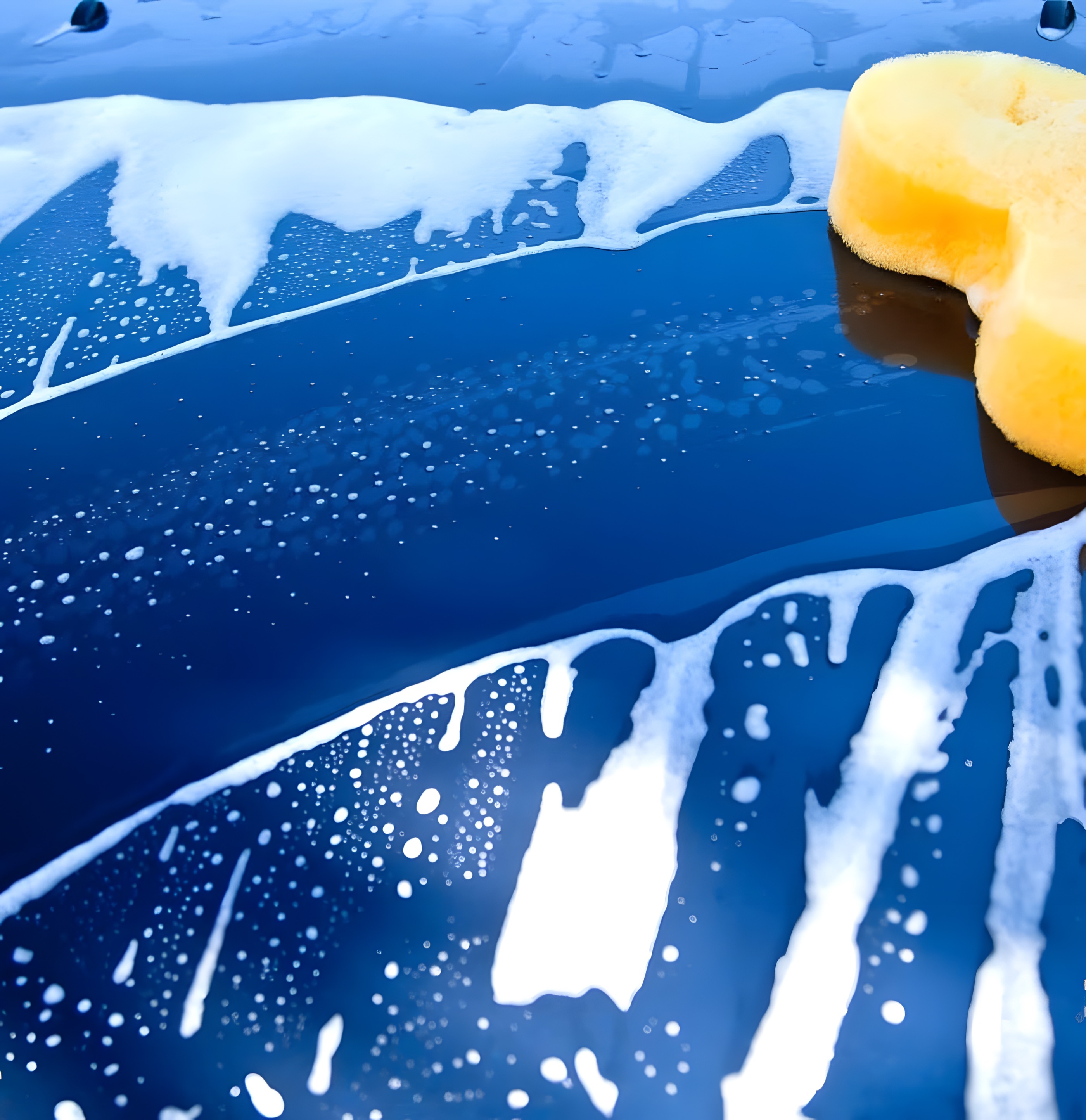 A car cleaned and gleaming at Orange Valeting Services, Derby